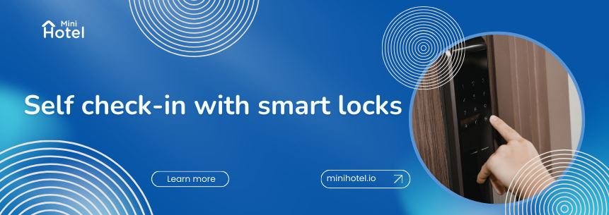 Self check-in for hospitality and short term rentals