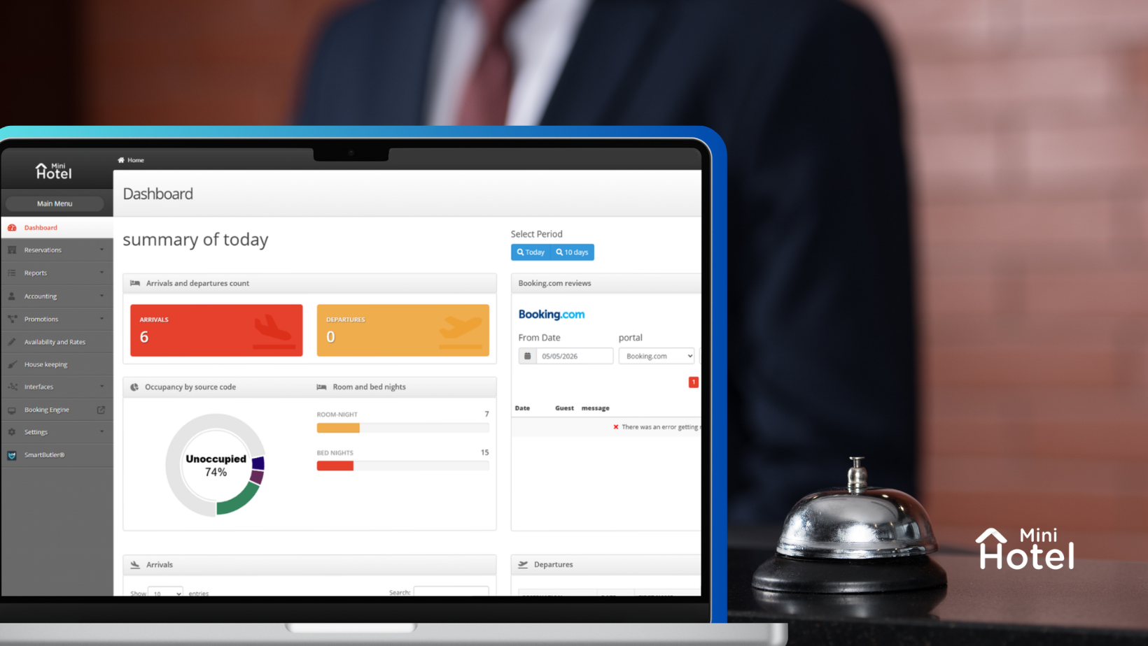hotel management software for small hotels